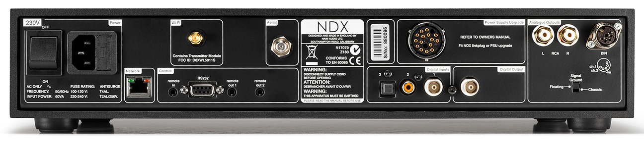 naim ndx rear